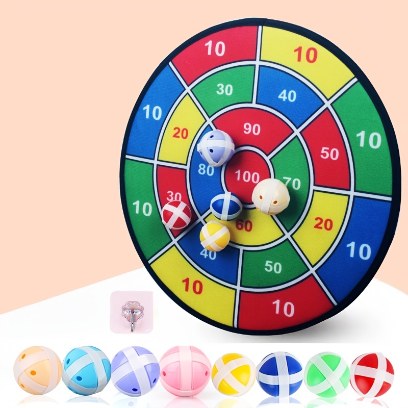 Kids Yard Toys - Large Hard Board Children's Sticky Ball