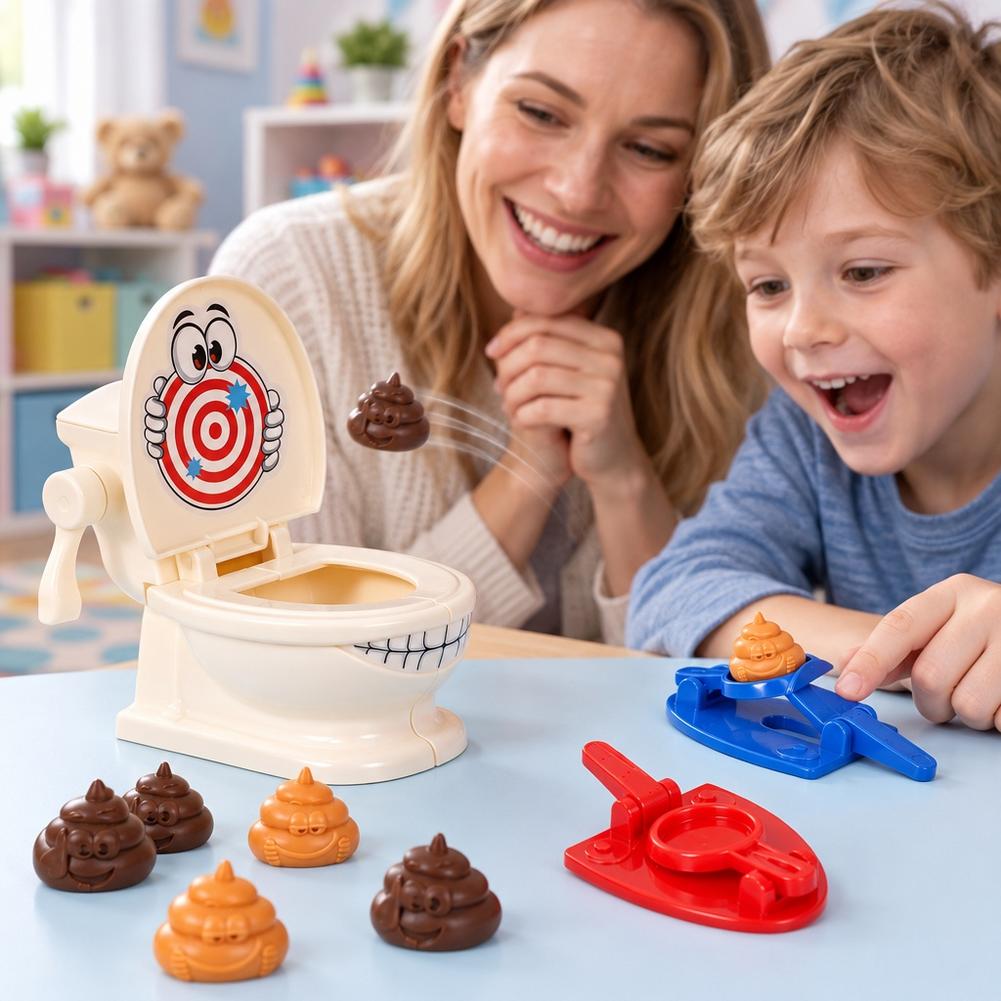 Mini Toilet Poop Launcher Toy  - Catapult Launcher Toy recension och pris